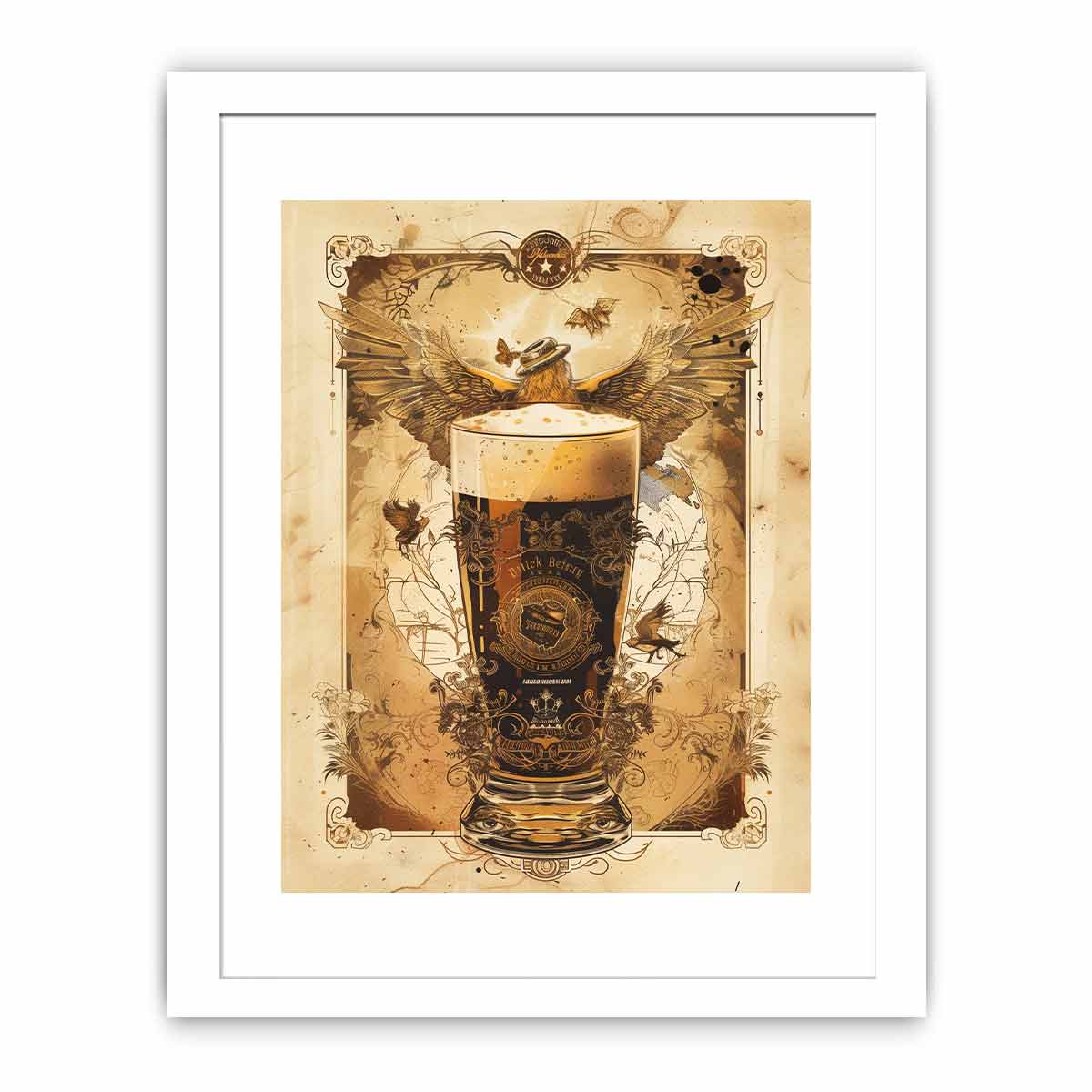 Vintage Beer Frame Print-1