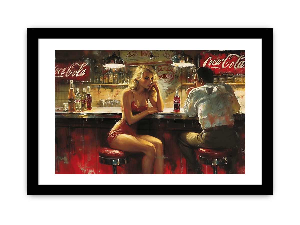 Coca Cola Framed Print-0