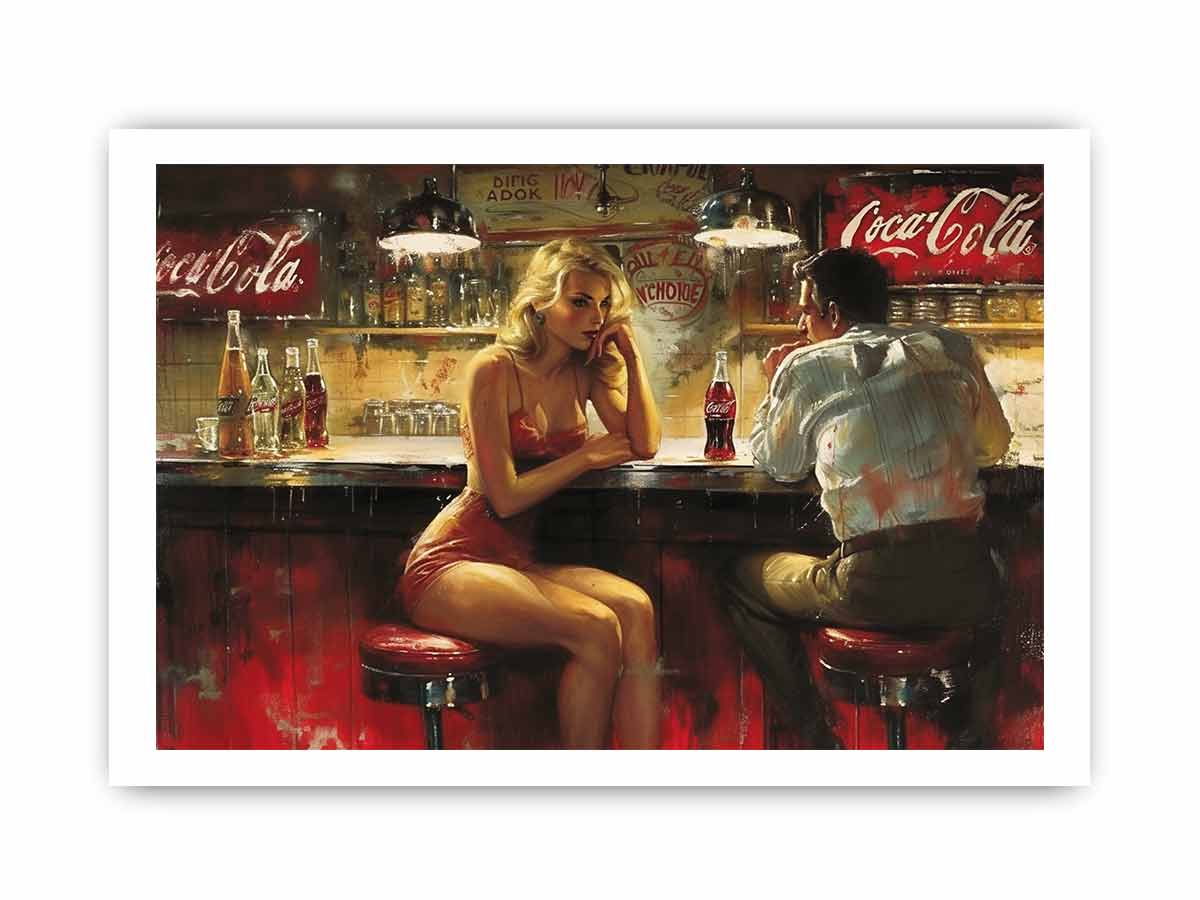 Coca Cola Framed Print-3