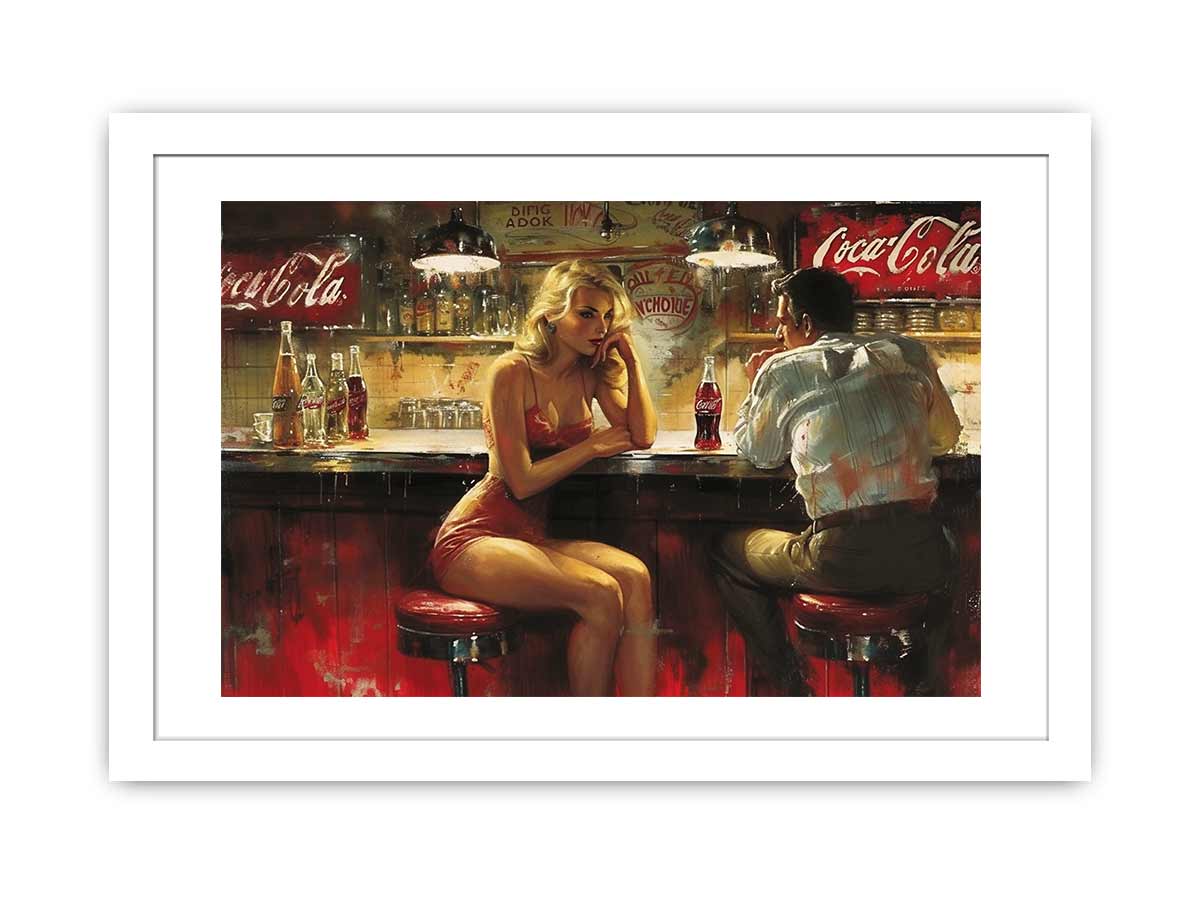 Coca Cola Framed Print-1