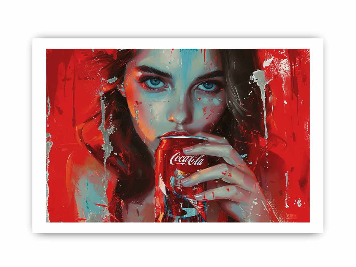 Coca Cola Framed Framed Print-3