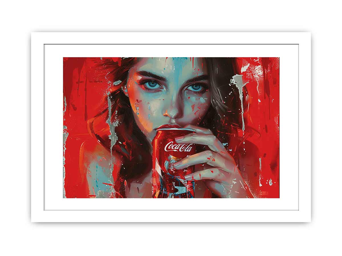 Coca Cola Framed Framed Print-1