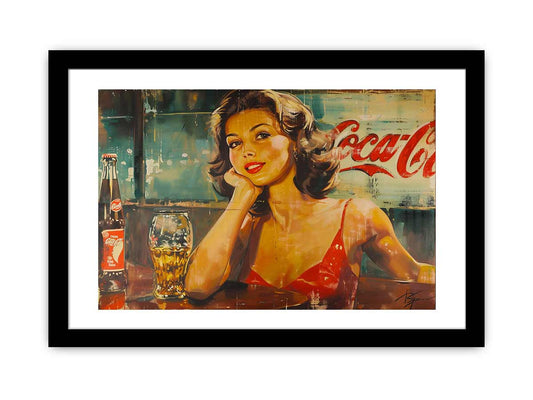 Coca Cola Framed Print-2-0