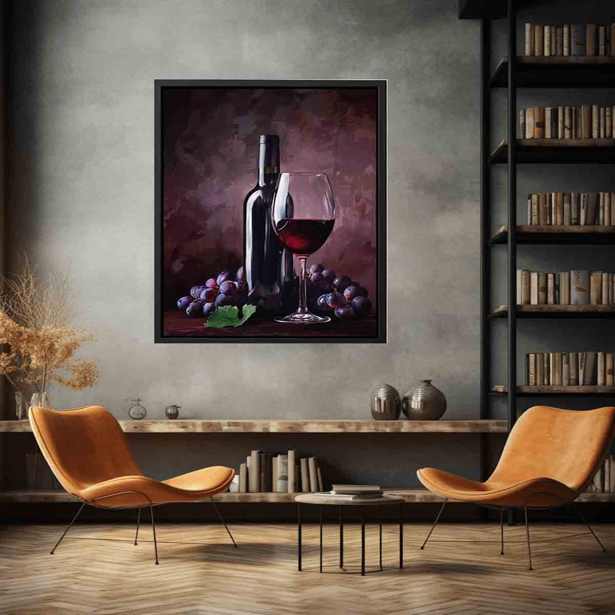 Red Wine Framed Print-4