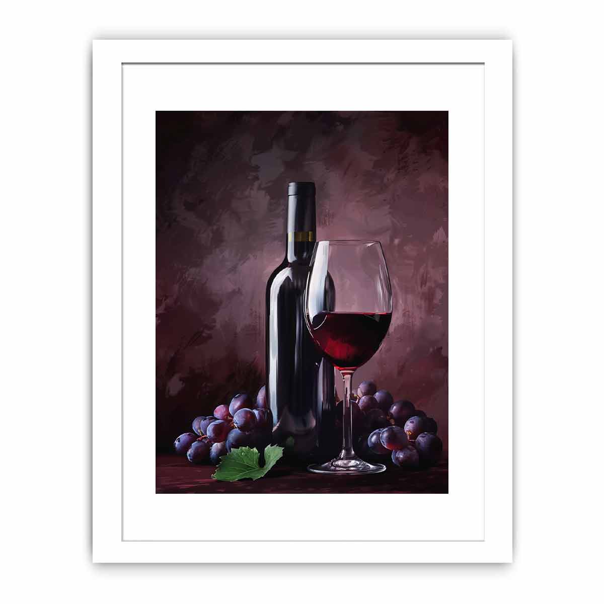 Red Wine Framed Print-1