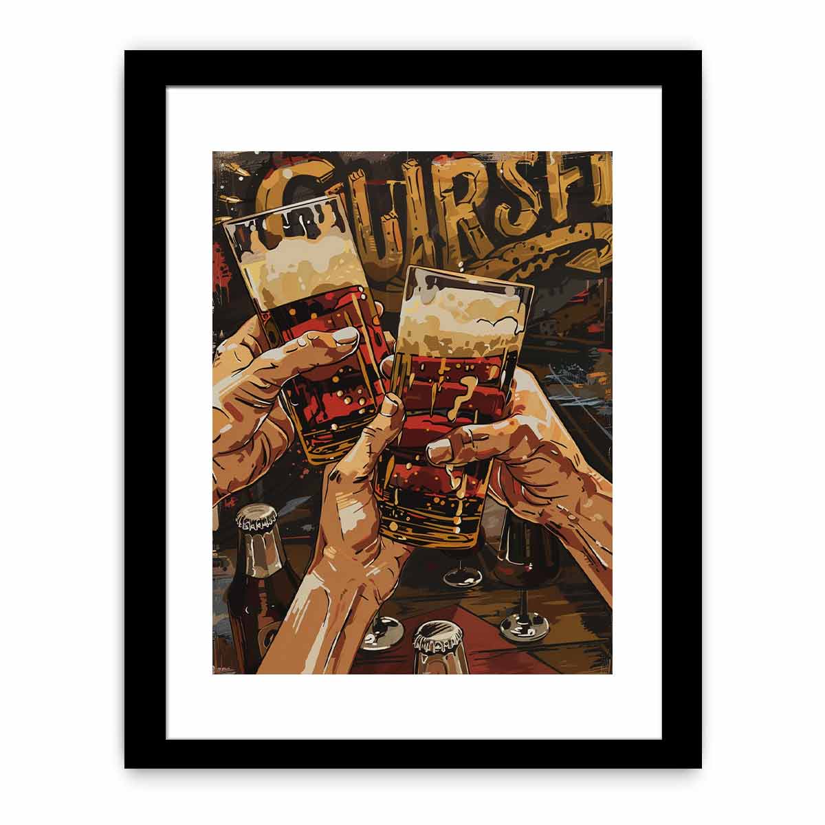 Cheers Framed Framed Print-0