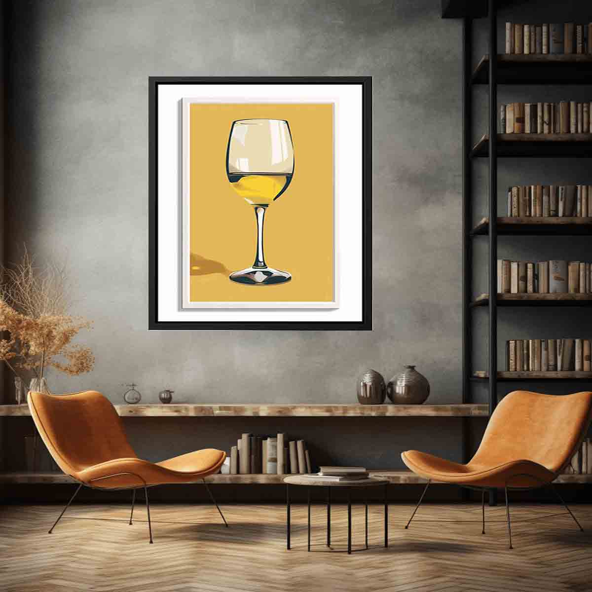 White Wine Framed Print-4