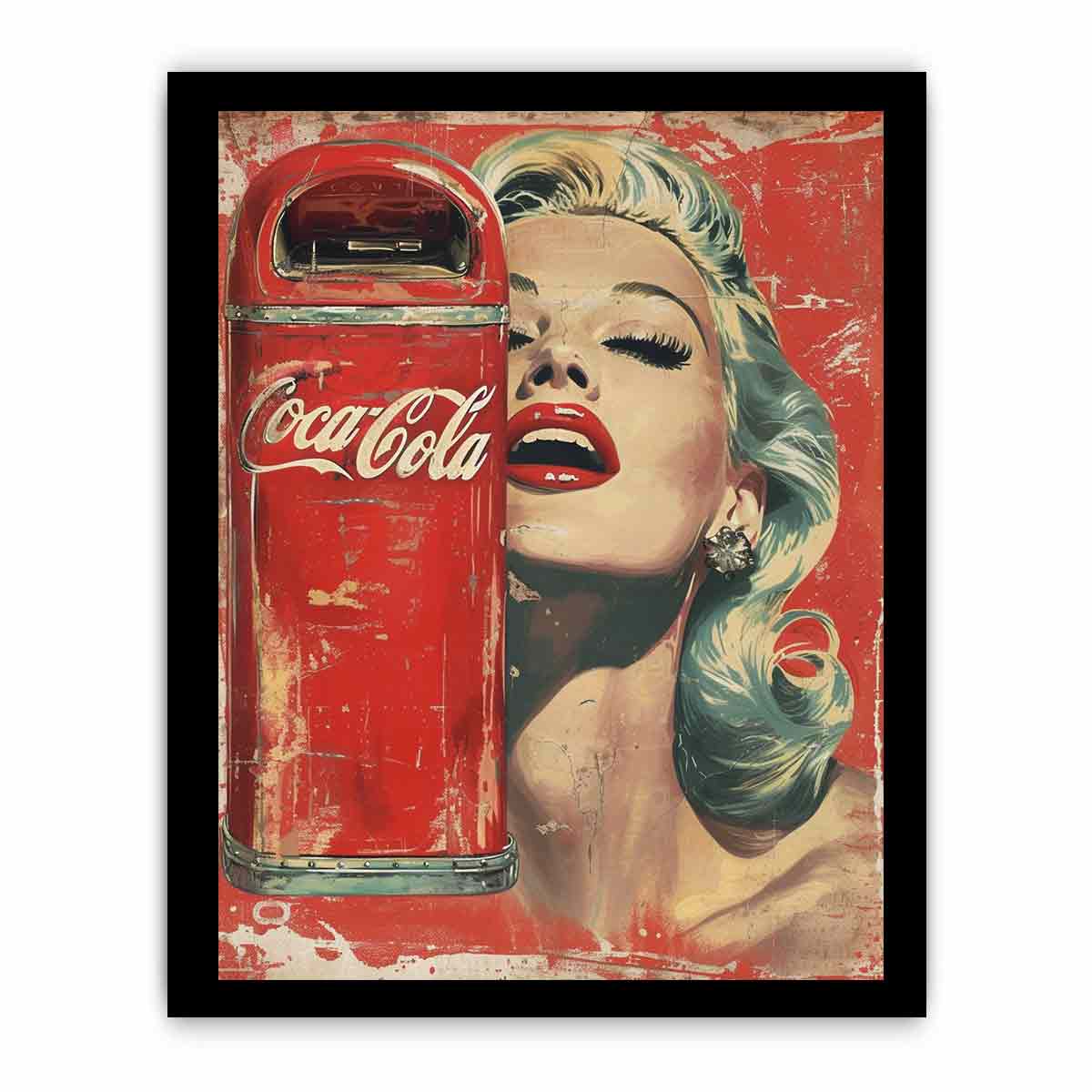 Coke  Framed Print Framed Print-2