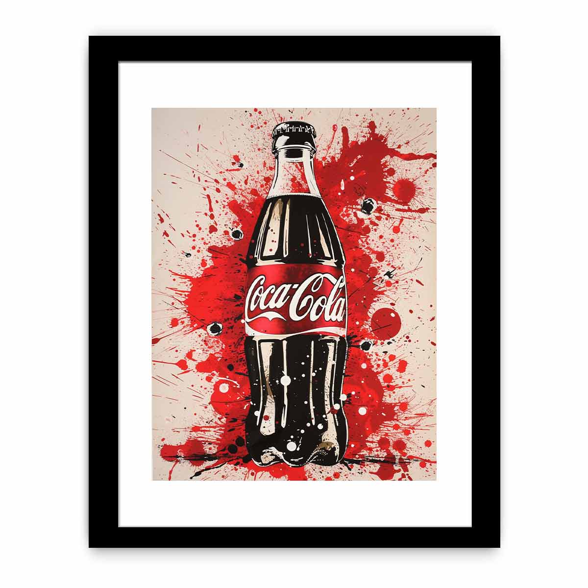 Coca Cola Framed Framed Print-0