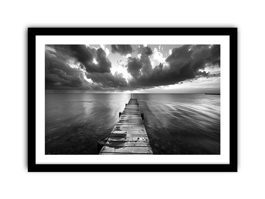 Jetty Road Framed Print-0