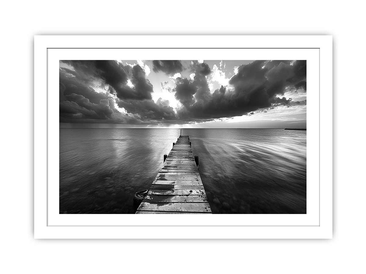 Jetty Road Framed Print-1