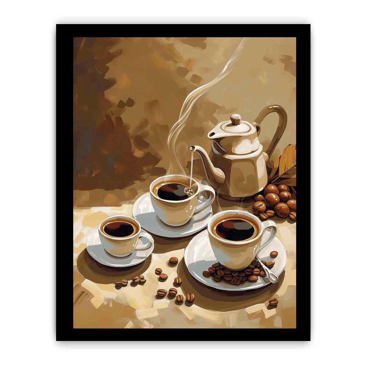 Coffee  Vinatge Framed Print-2