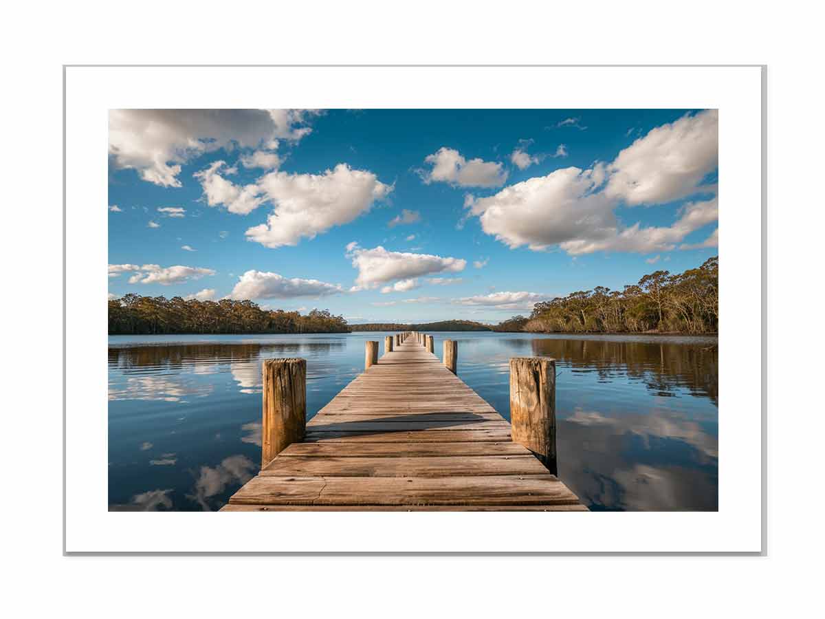 Sea jetty Print-3