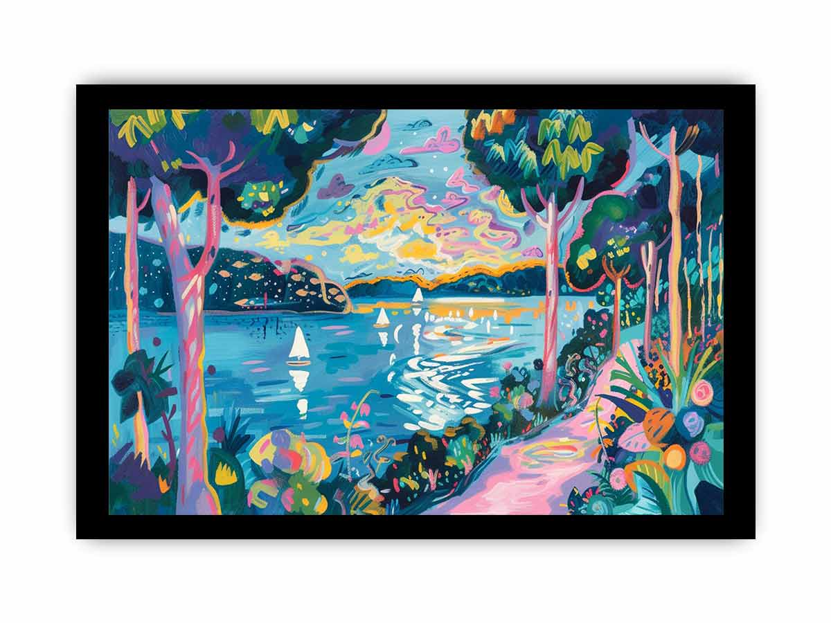 River Art Framed Print-2