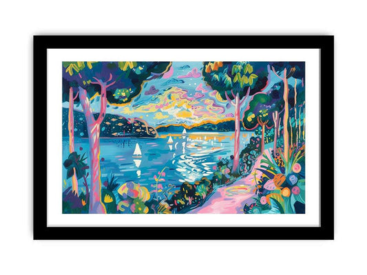 River Art Framed Print-0