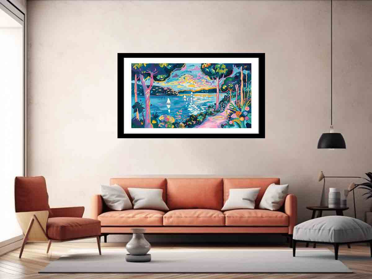 River Art Framed Print-4