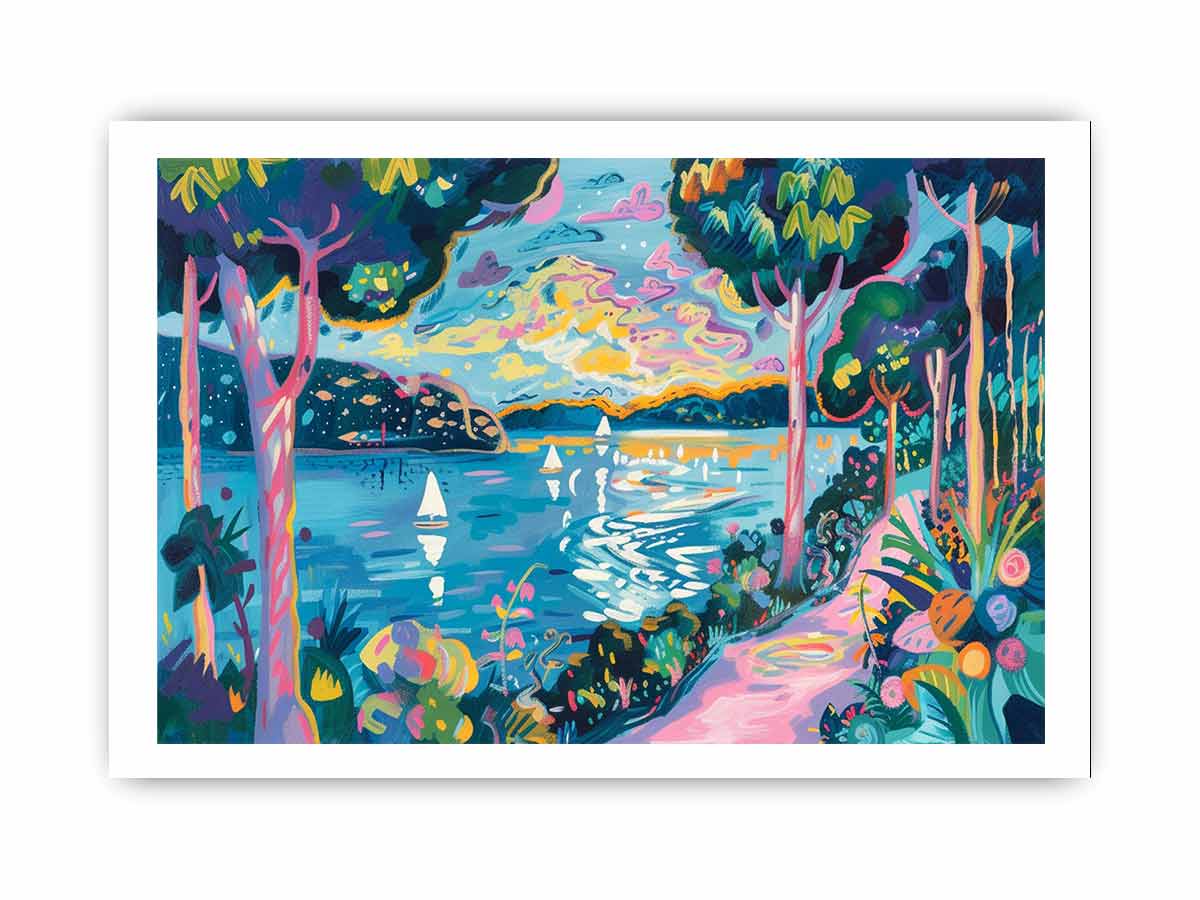 River Art Framed Print-3