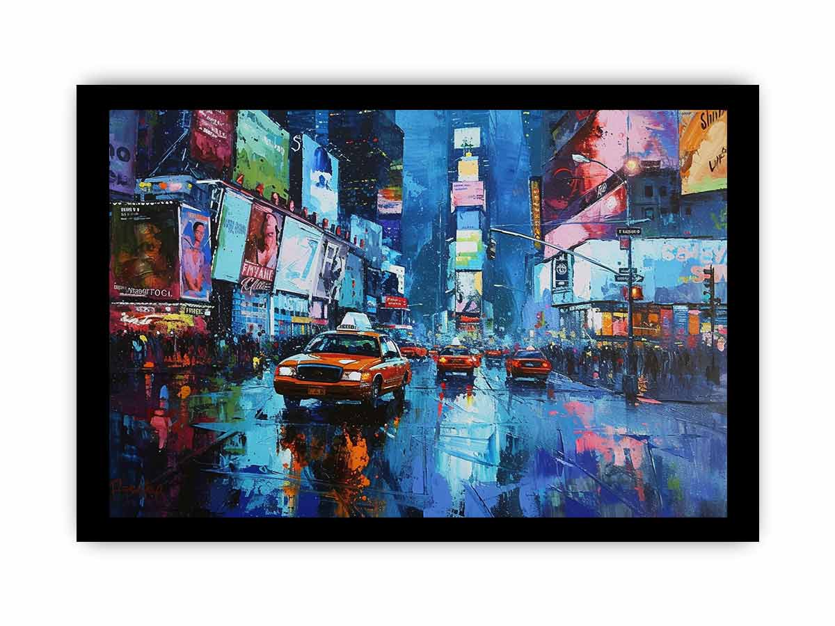 Times Square Framed Print-2