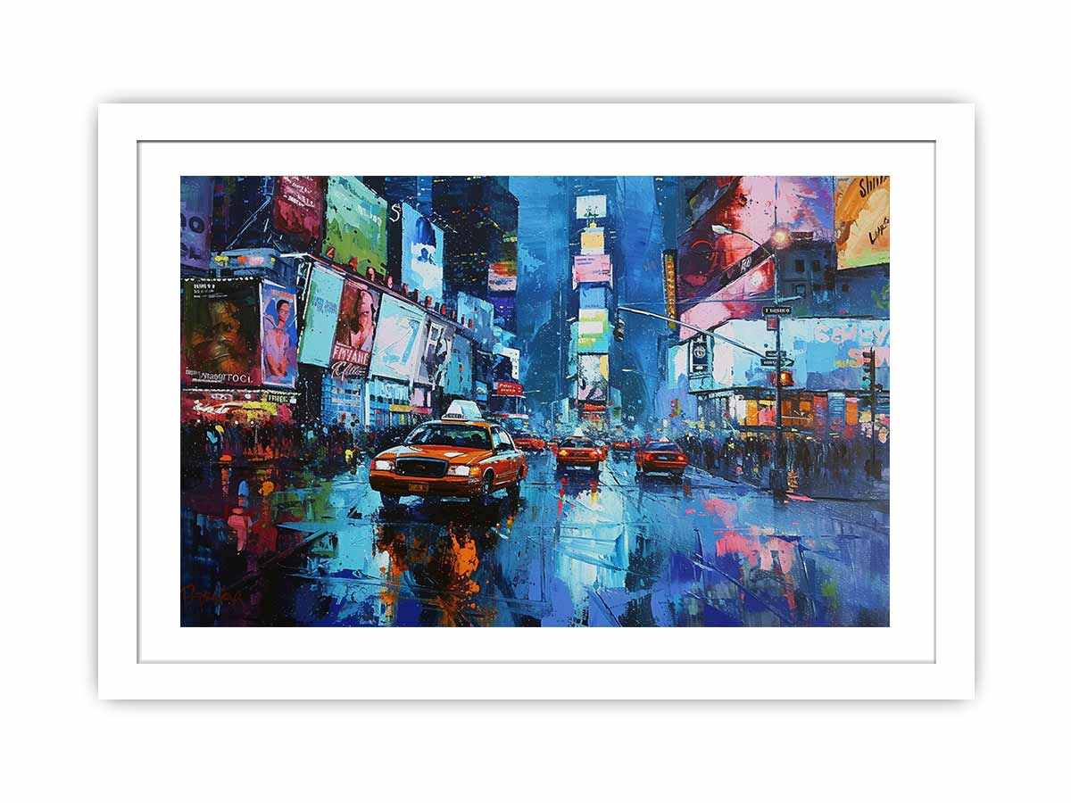 Times Square Framed Print-1