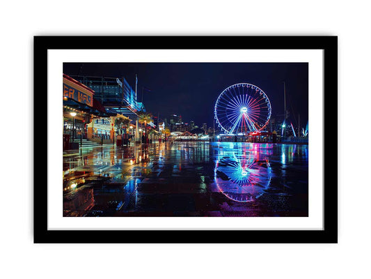 Darling Harbour Night Print-0