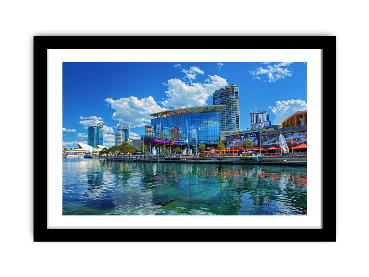 Darling Harbour Sydney Framed Art-0