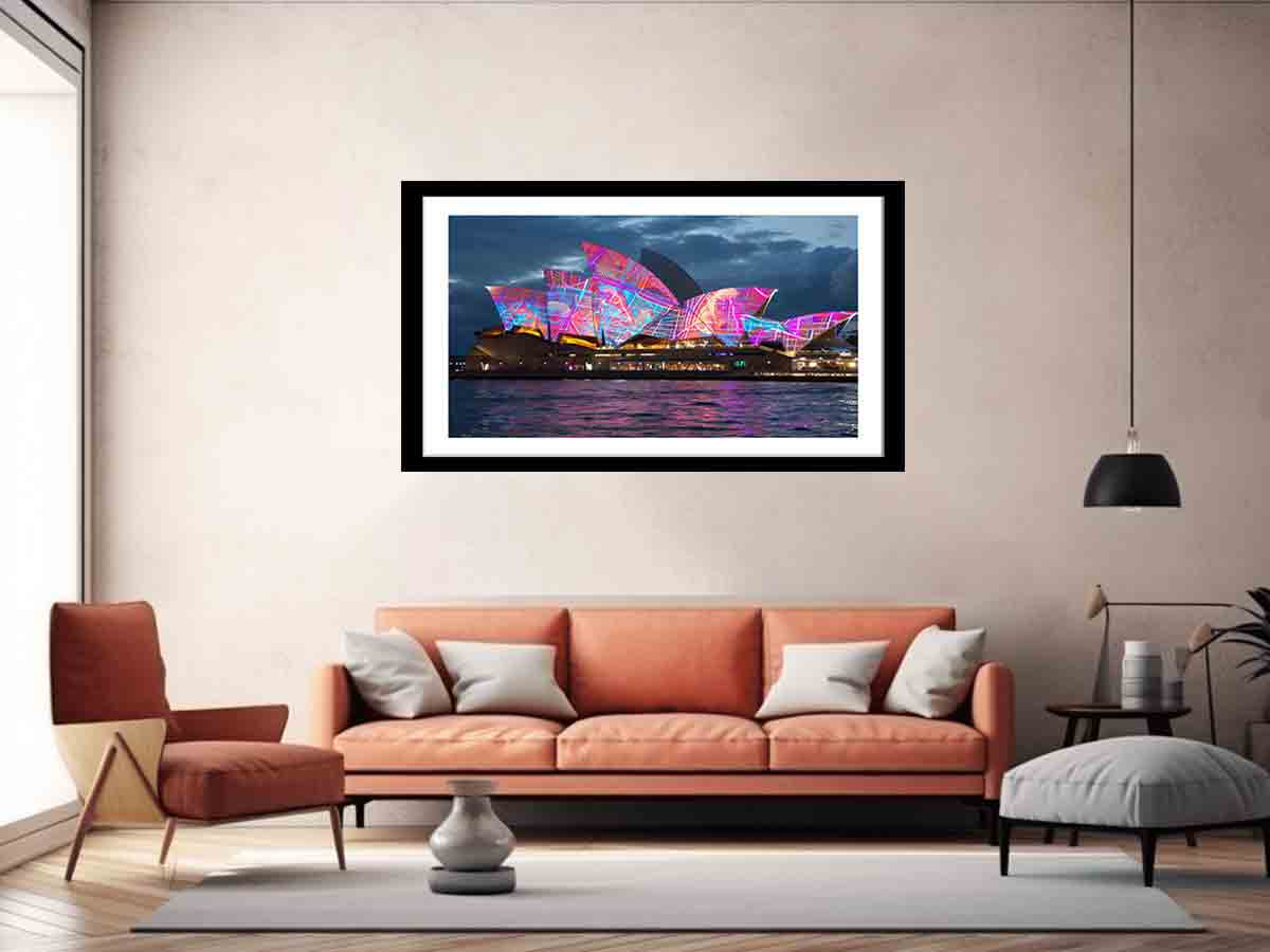 Opera House Syndey  Framed Print-4