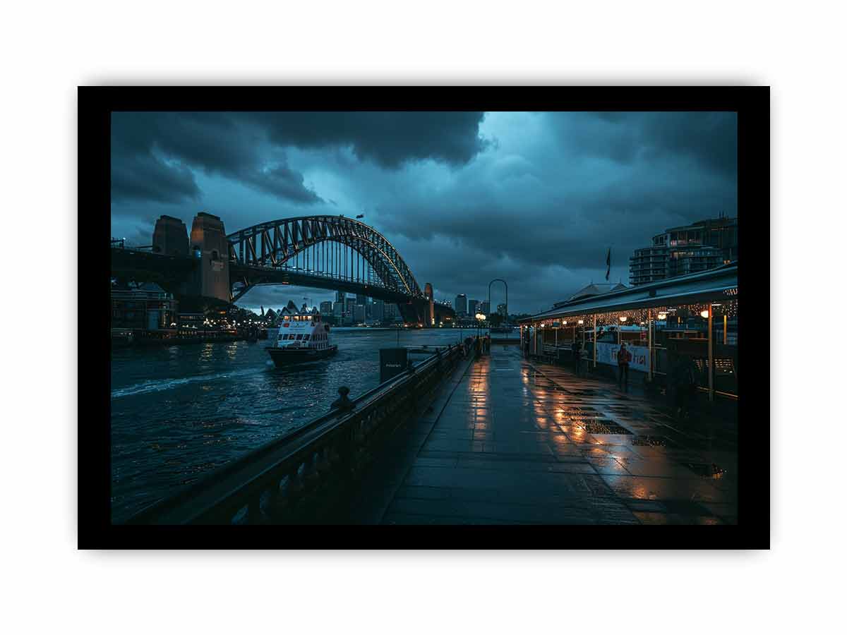 Sydney Harbour Bridge Framed Print-2