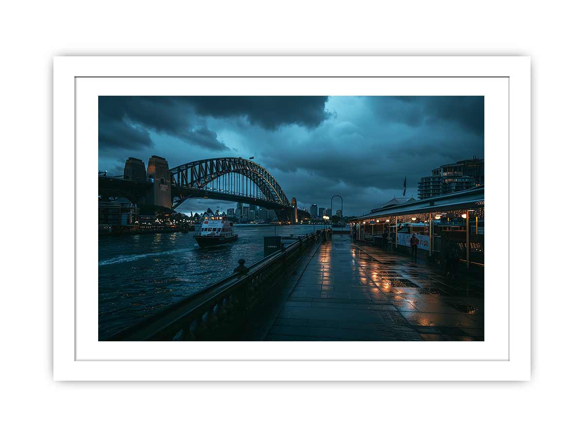 Sydney Harbour Bridge Framed Print-1