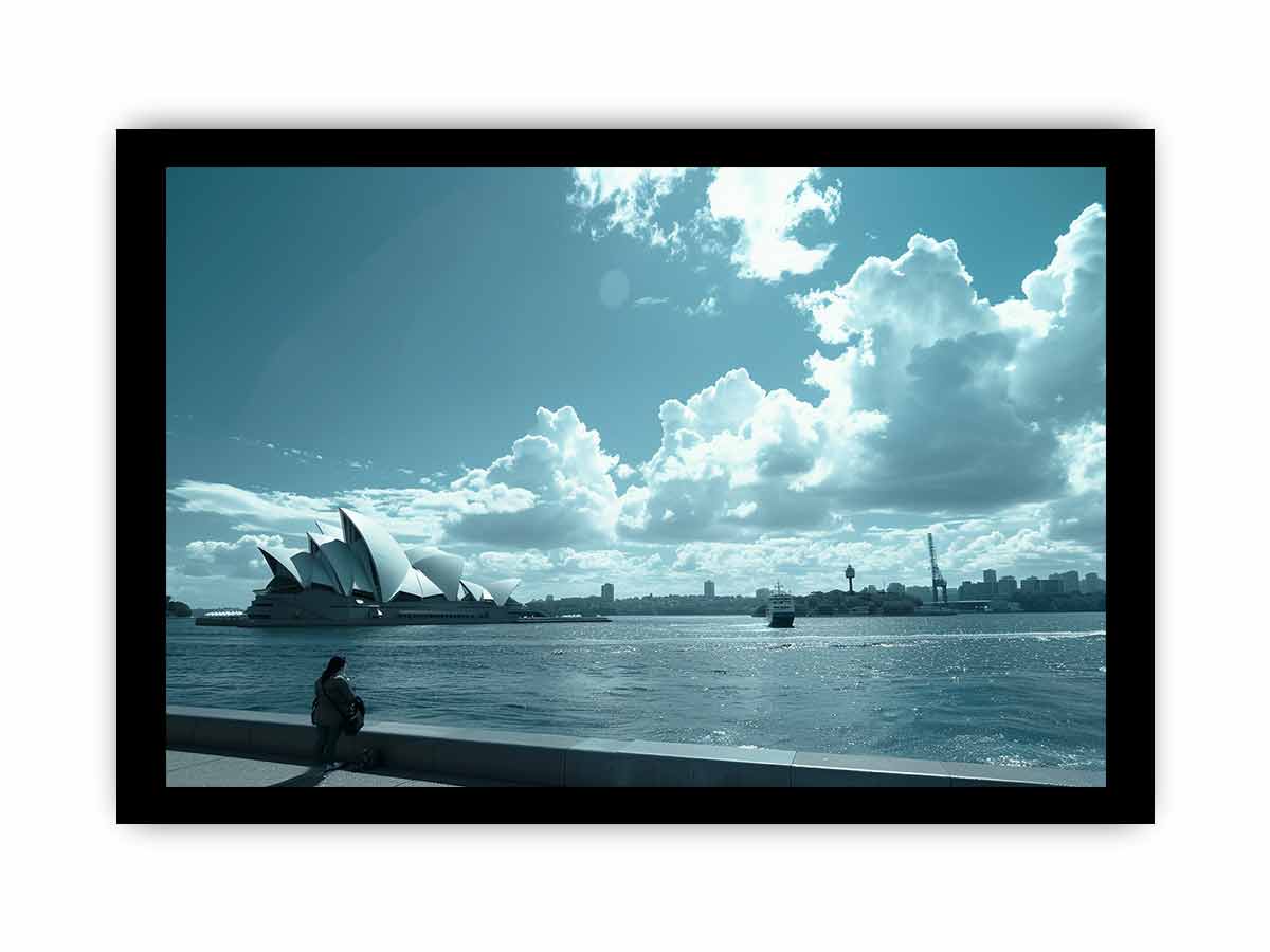 Opera House Syndey  Framed Print-2