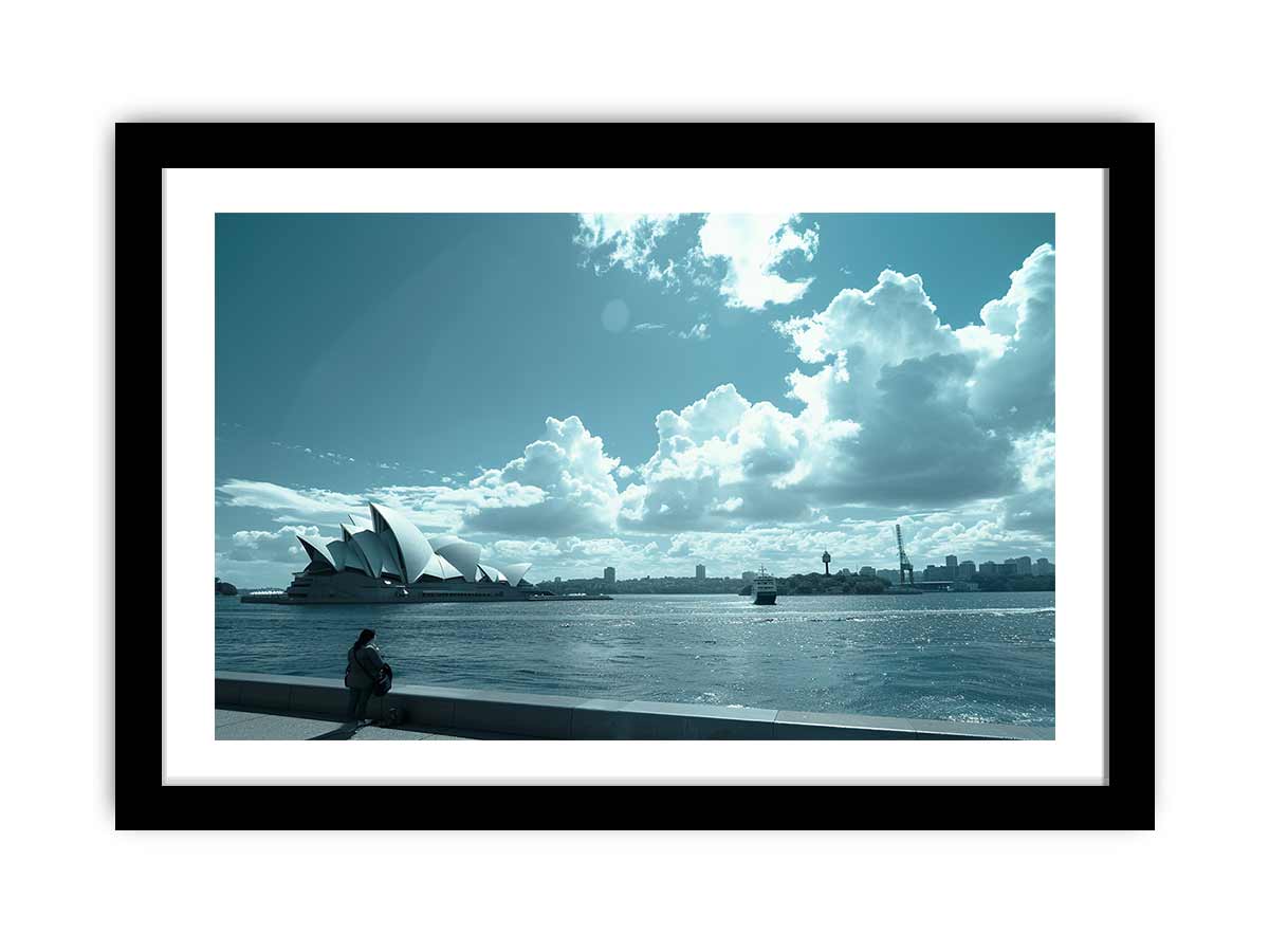 Opera House Syndey  Framed Print-0