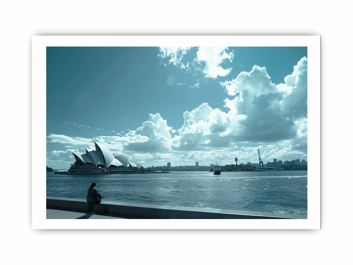 Opera House Syndey  Framed Print-3