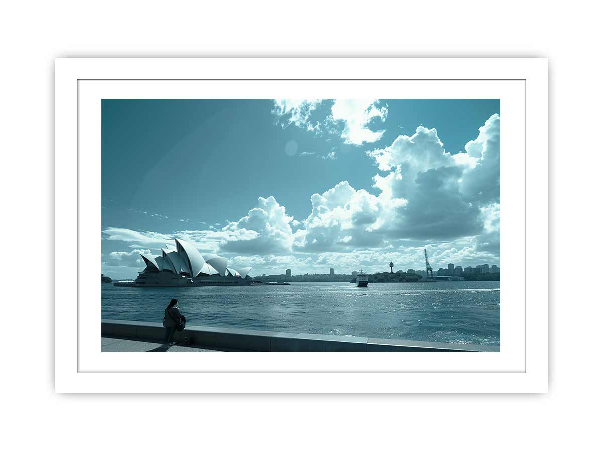 Opera House Syndey  Framed Print-1