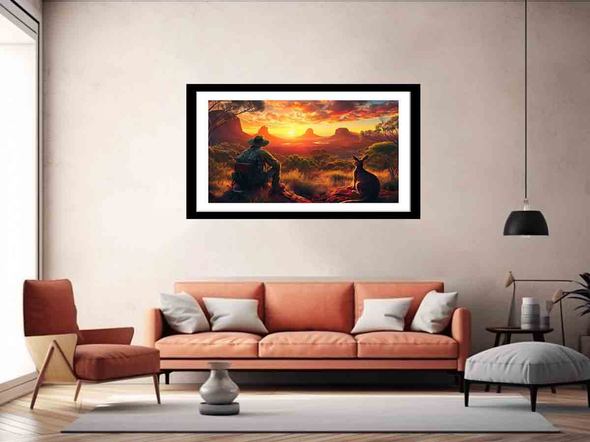 Beautiful Art Framed Print-4