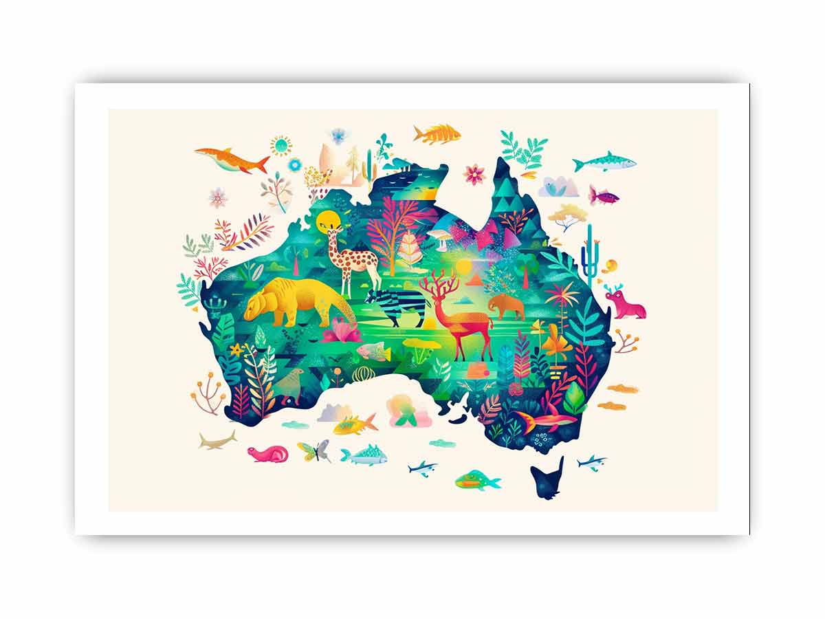 Australia Framed Print-2