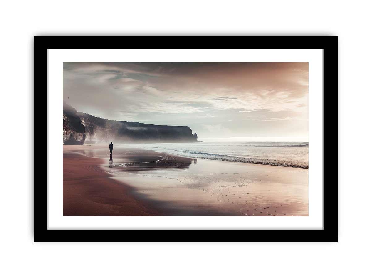 Byron Bay Art Framed Print-0