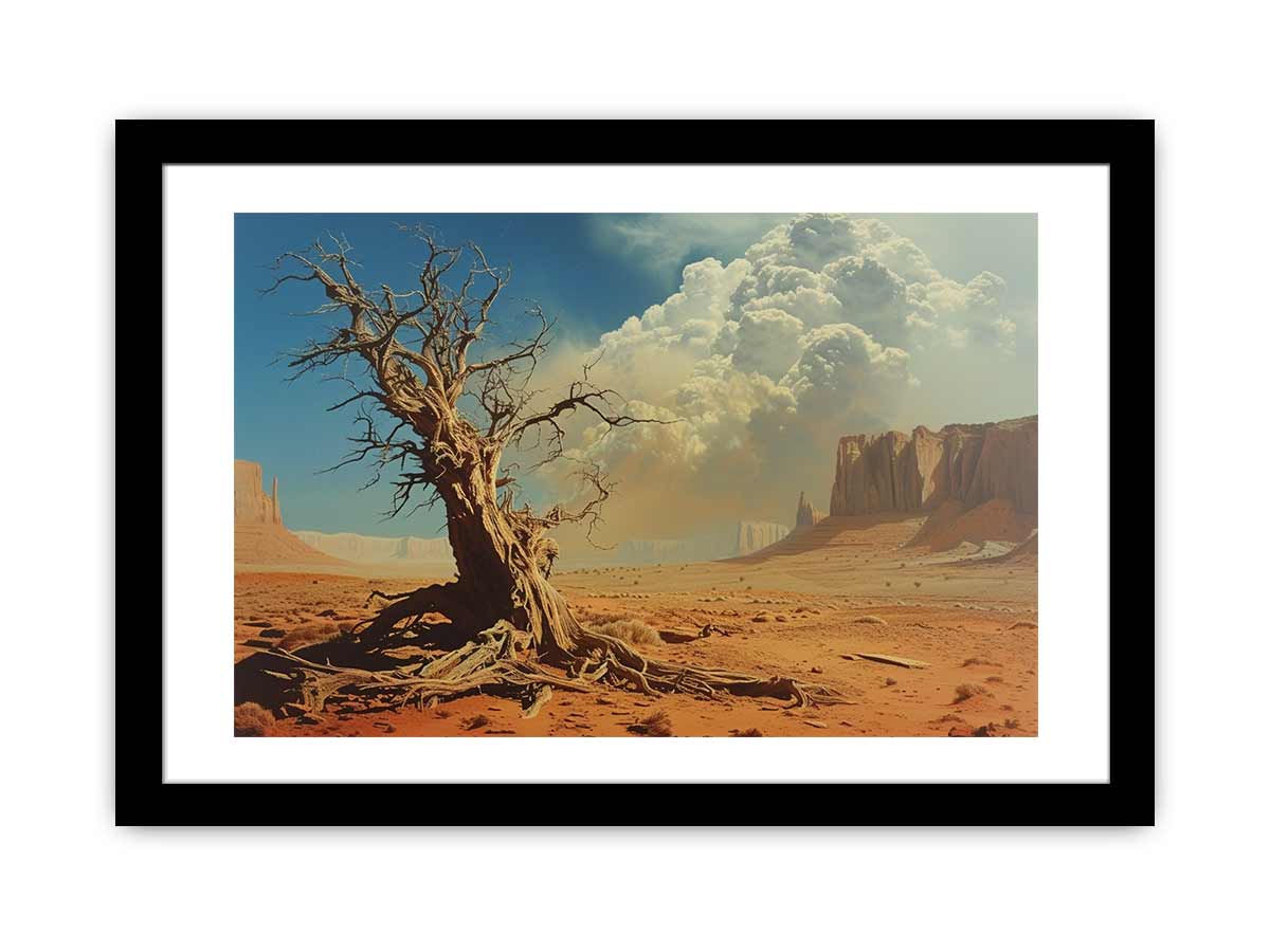 Desert Art Framed Print-0