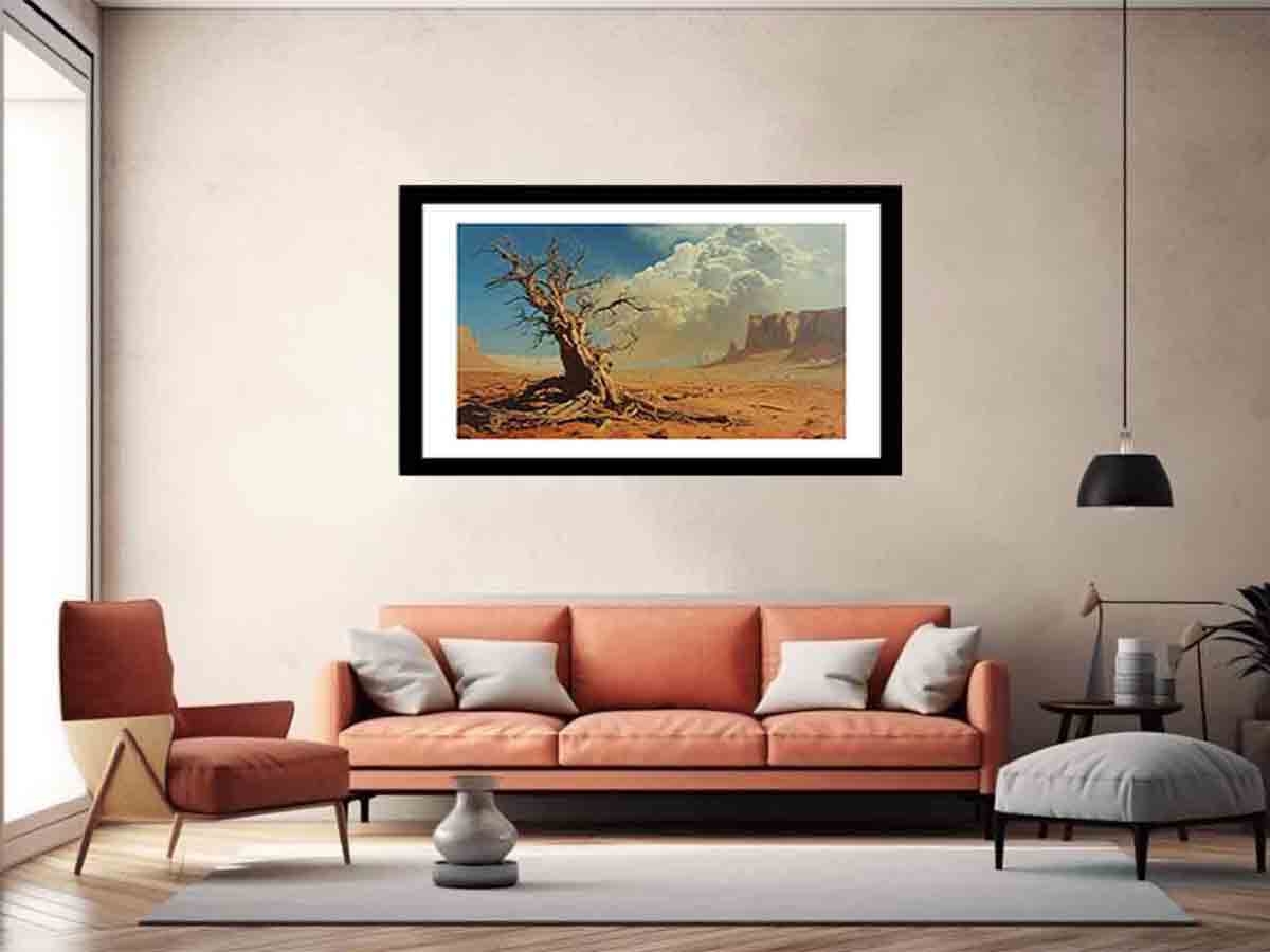 Desert Art Framed Print-4