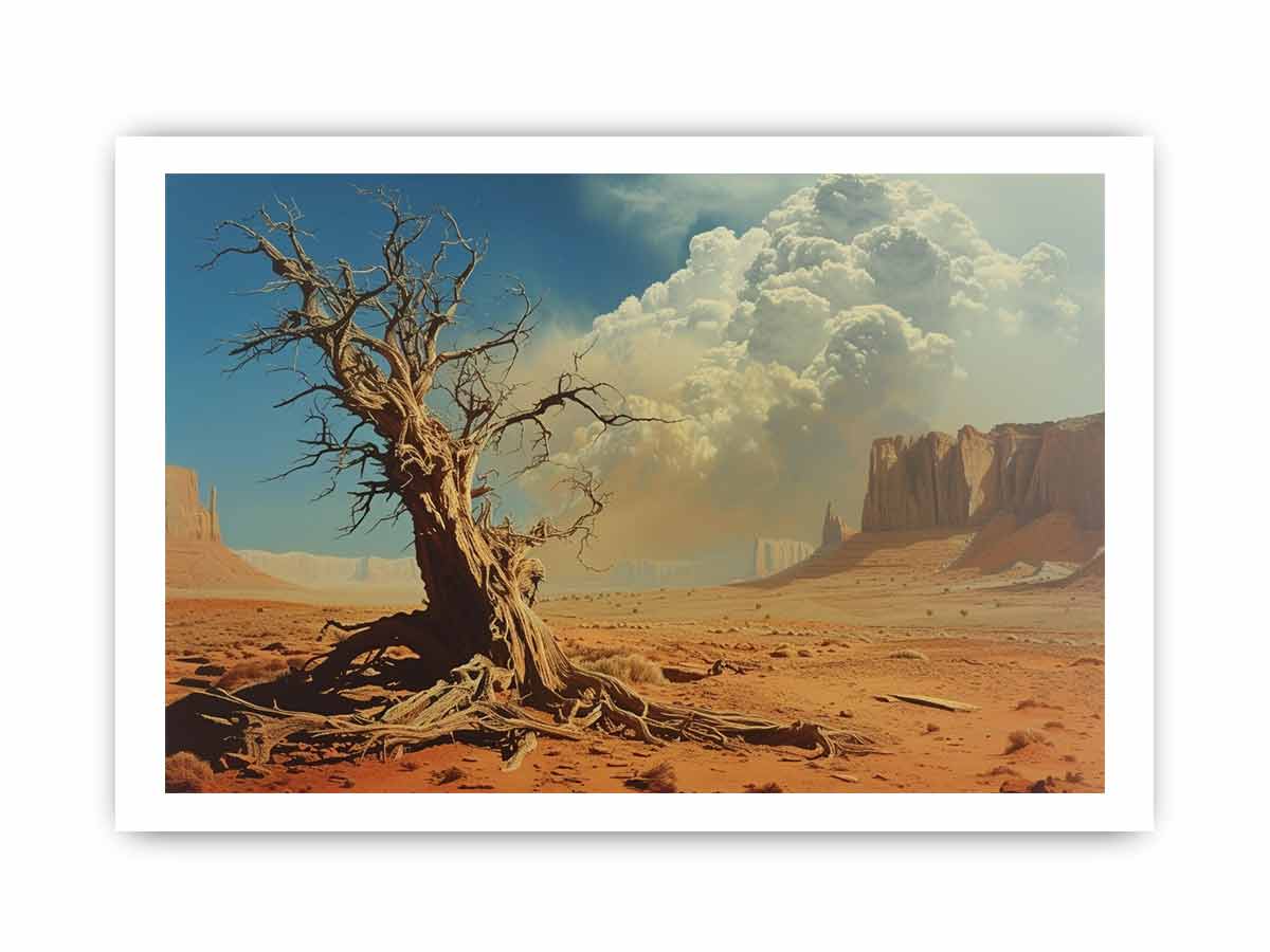 Desert Art Framed Print-3