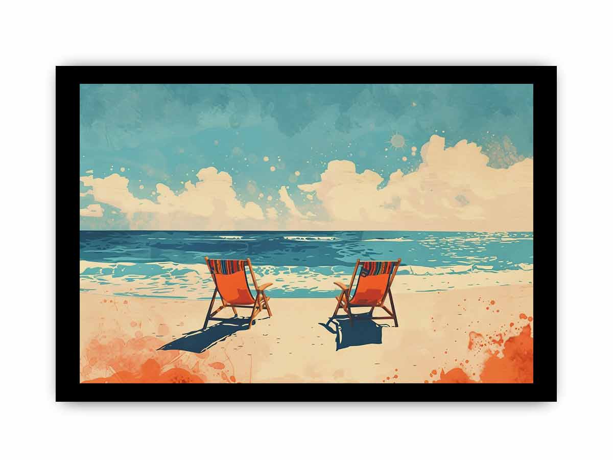 Beach Framed Print-2