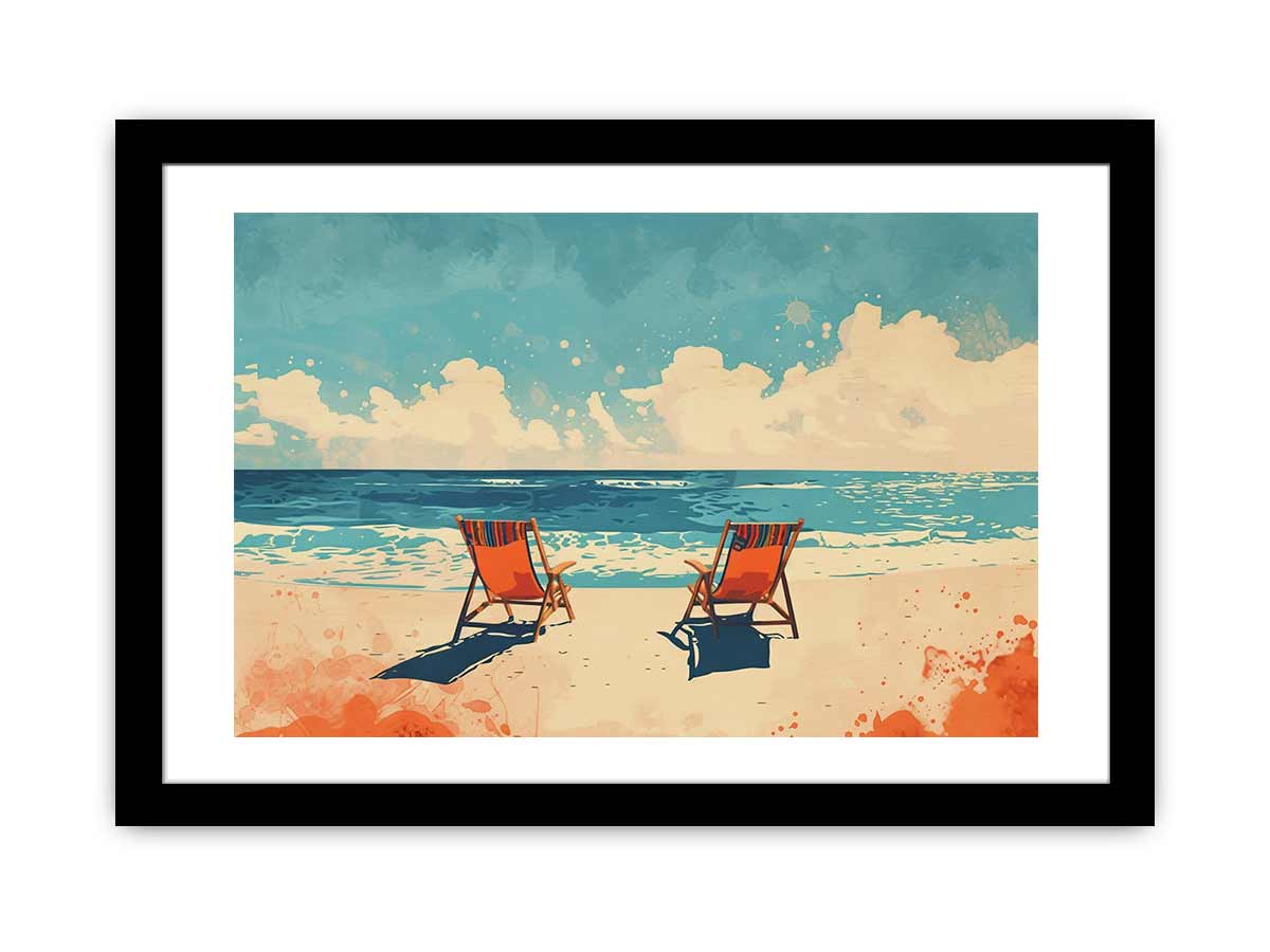 Beach Framed Print-0