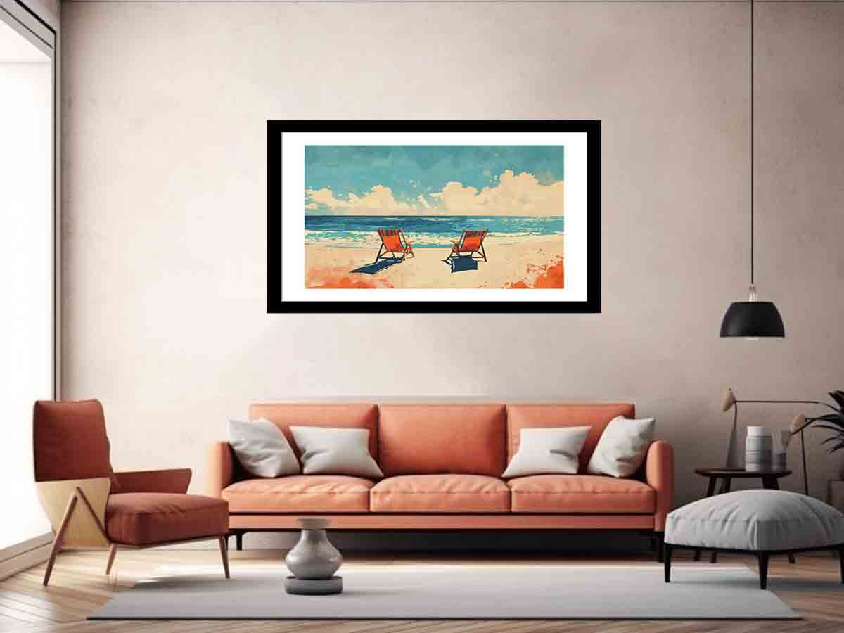 Beach Framed Print-4