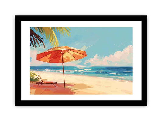 Beach Framed Print-0