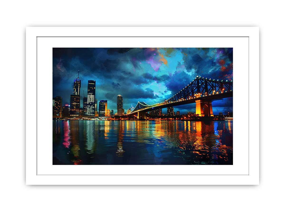 Brisbane River Framed Print-1