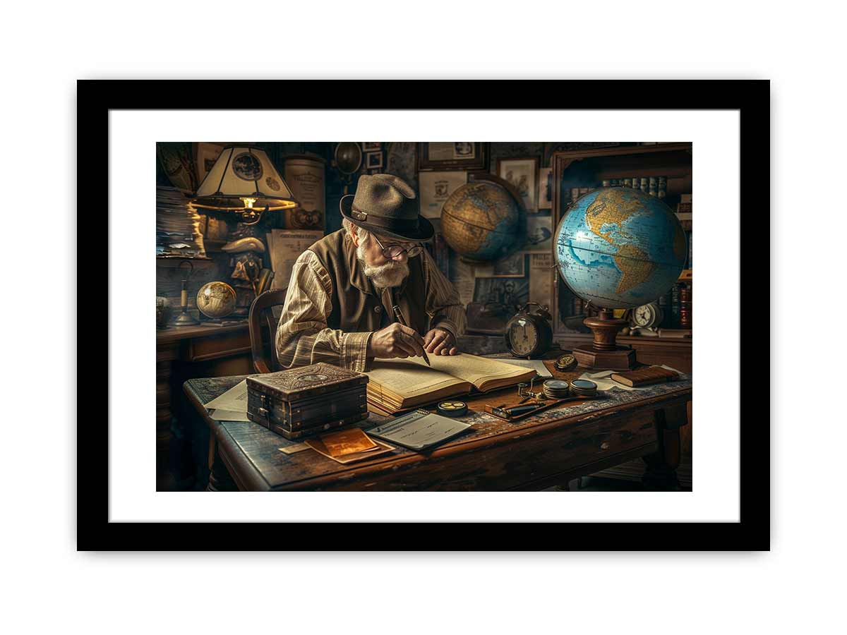 Genius at Work  Print-0