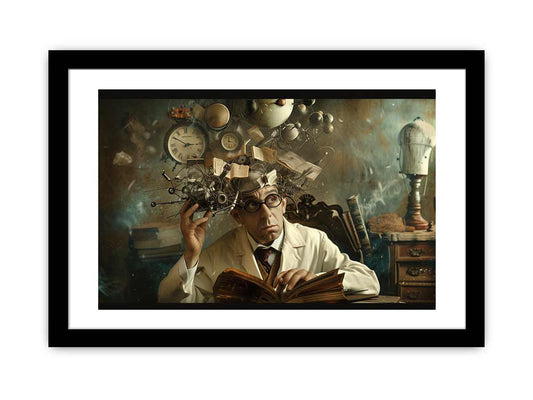 Genius  Framed  Print-0