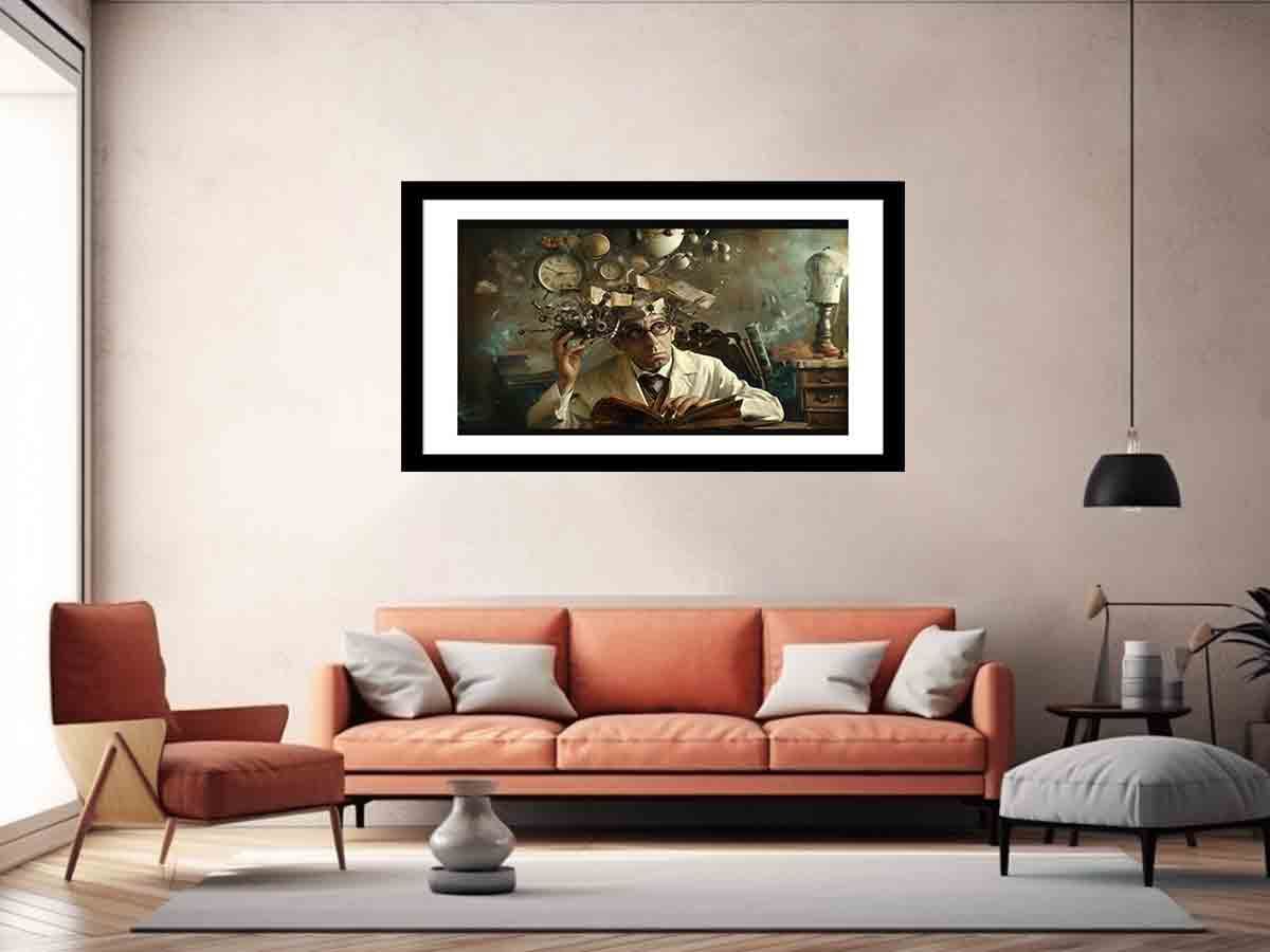 Genius  Framed  Print-4