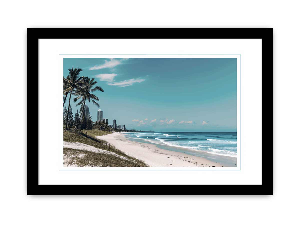 Beach Framed Print  Print-0