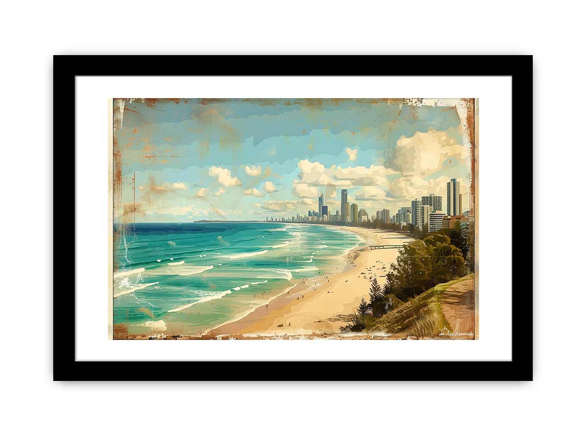 Beach Framed  Print-0