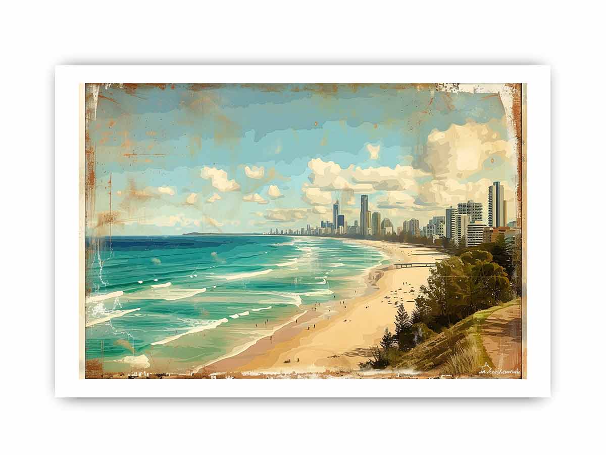 Beach Framed  Print-3