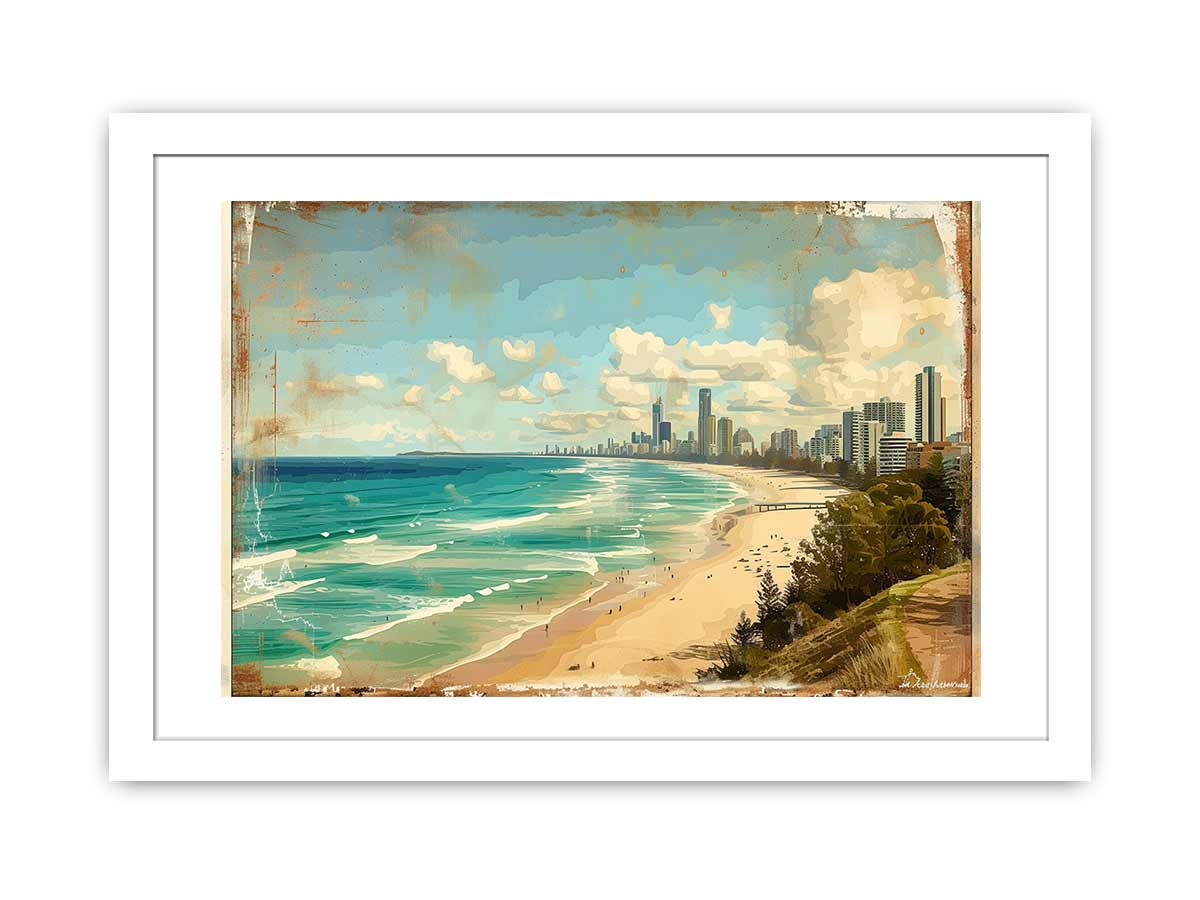 Beach Framed  Print-1